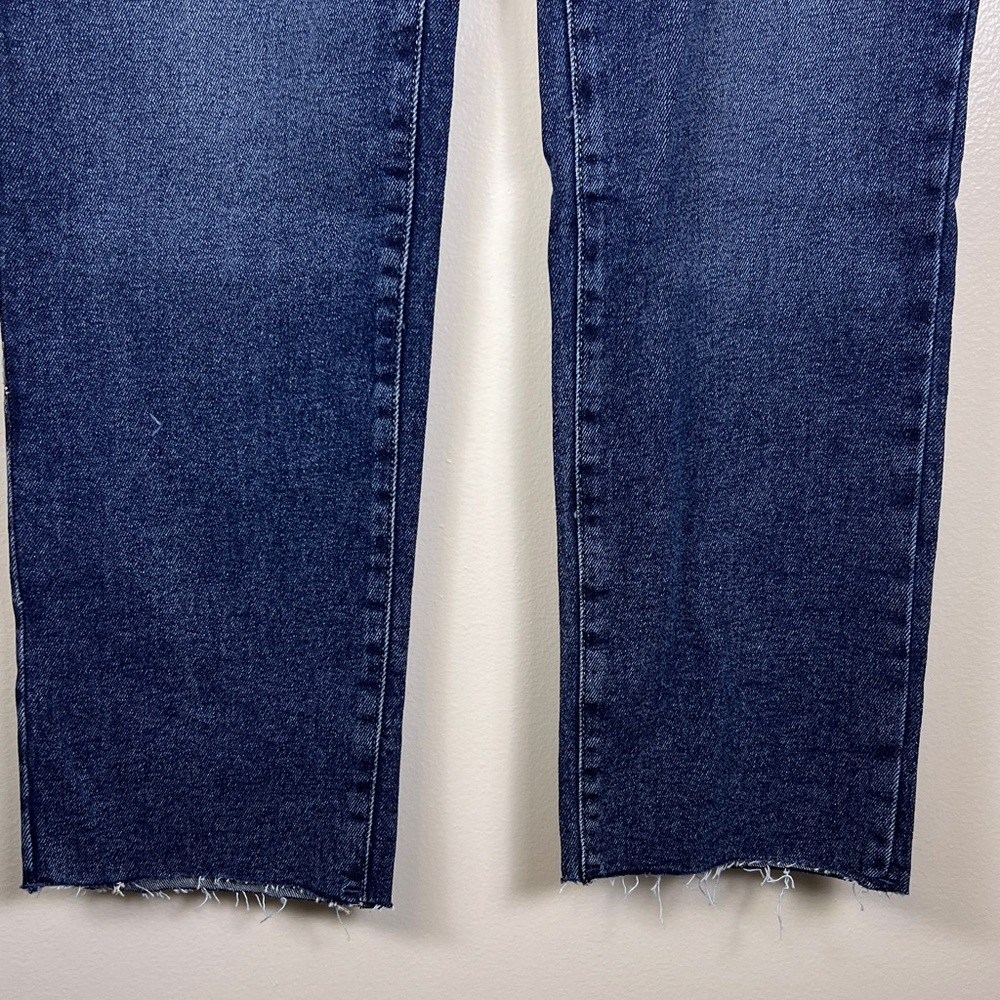 Joe's Jeans High Rise Straight Ankle Denim Stretch Jean Denim Size 33 - Picture 4 of 16